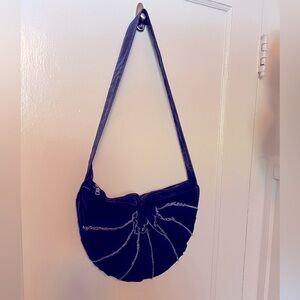 Marc Jacobs Denim Blue Canvas Vintage Shoulder bag Boho